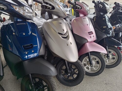 ホンダタクト、ヤマハジョグリコールご案内