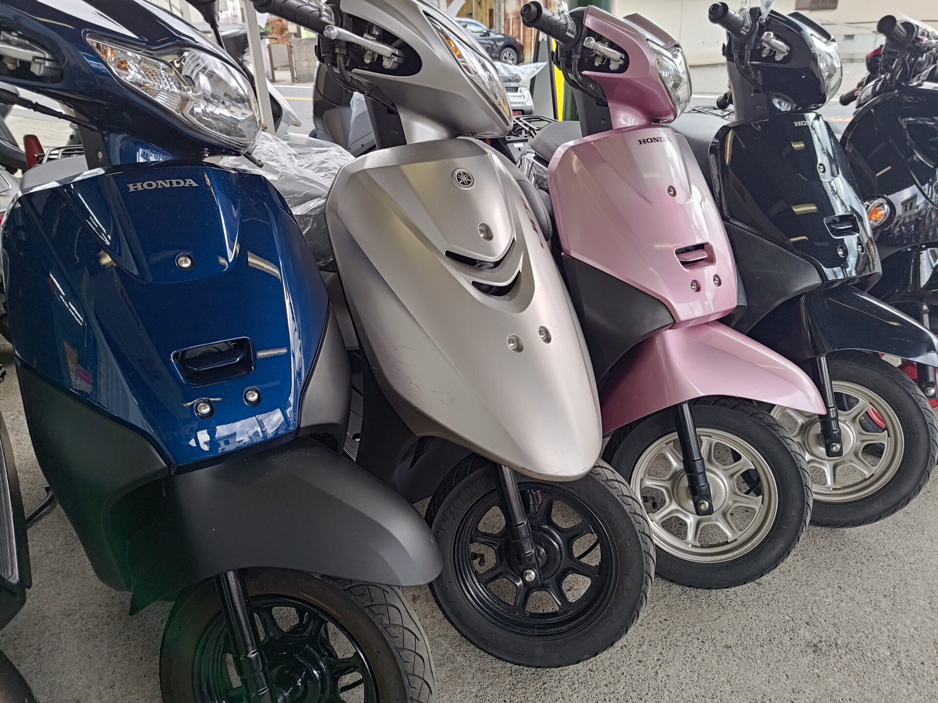 ホンダタクト、ヤマハジョグリコールご案内