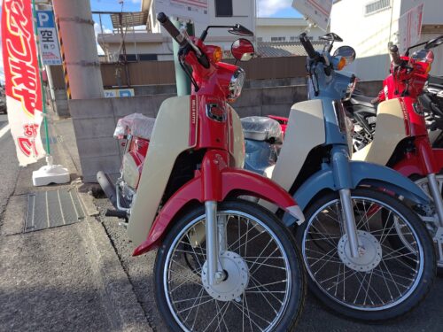 最終在庫
カブ50ファイナルエディション
カブ50ハローキティー50周年記念