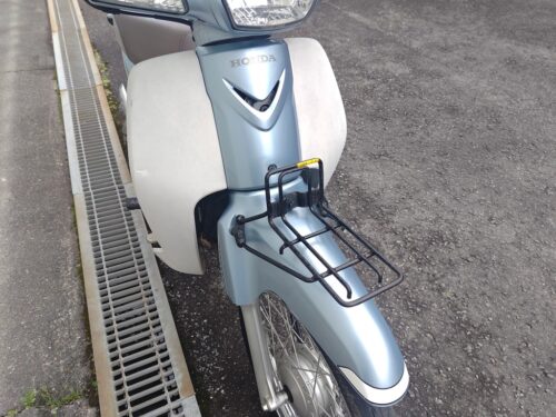 スーパーカブ110 無塗装樹脂パーツ 劣化・サビ箇所