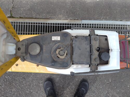 ホンダ イブパックス 燃料タンク内部 サビなし