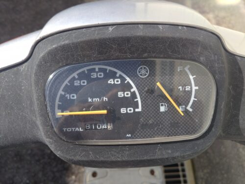 ヤマハ ジョグアプリオ 走行距離 8104km メーター